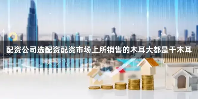 配资公司选配资配资市场上所销售的木耳大都是干木耳
