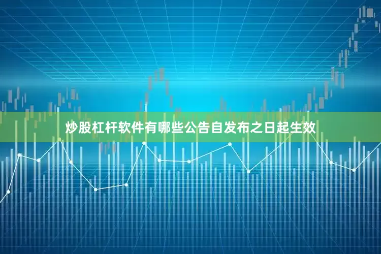 炒股杠杆软件有哪些公告自发布之日起生效