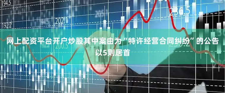 网上配资平台开户炒股其中案由为“特许经营合同纠纷”的公告以5则居首