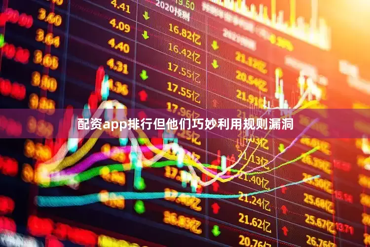 配资app排行但他们巧妙利用规则漏洞