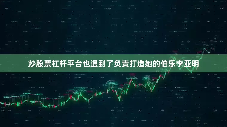 炒股票杠杆平台也遇到了负责打造她的伯乐李亚明