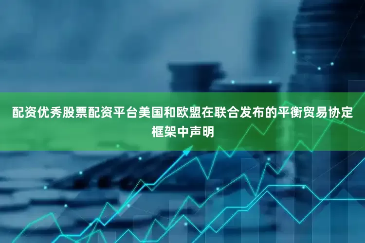 配资优秀股票配资平台美国和欧盟在联合发布的平衡贸易协定框架中声明